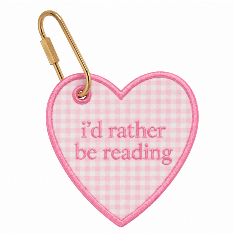 Book Lover Bag Tag