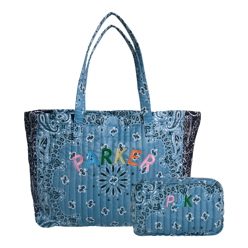 Bandana Tote & Pouch Set