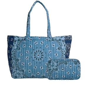 Bandana Tote & Pouch Set