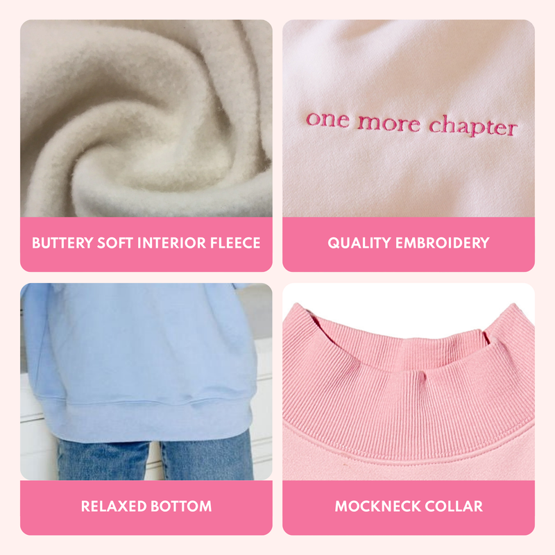 Book Lover Mockneck