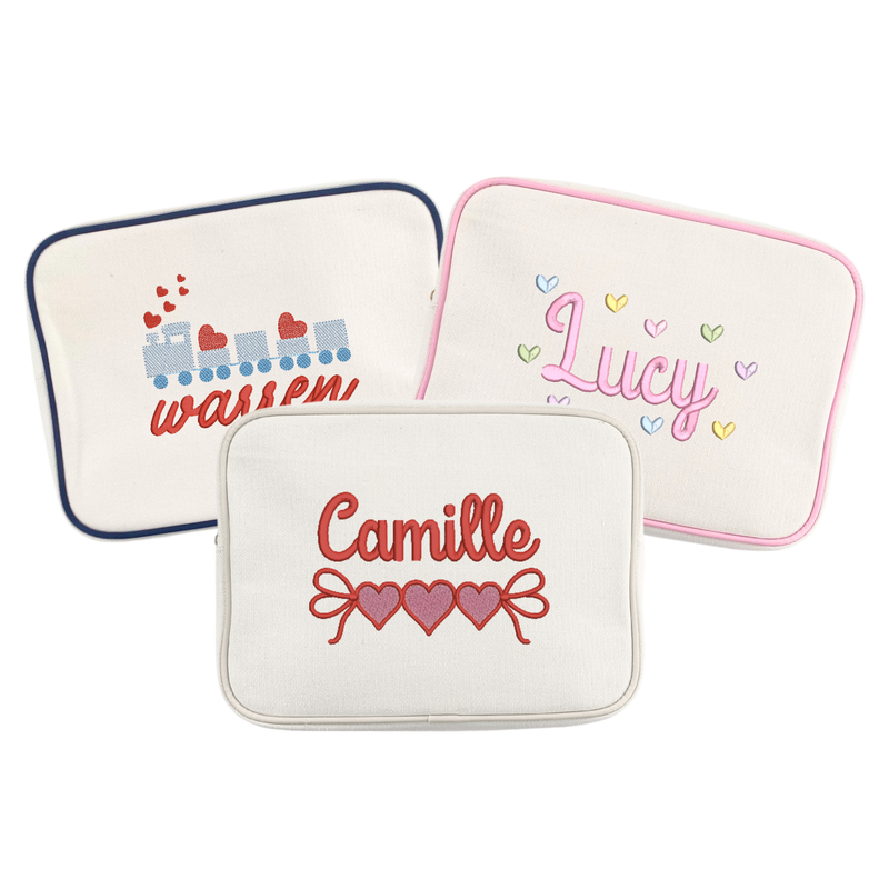 Valentine's Day Canvas Pouch