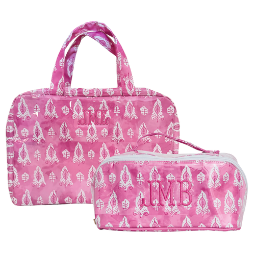 Clear Coated Travel Set