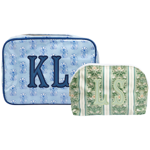 Clear Coated Pouch - Appliqué