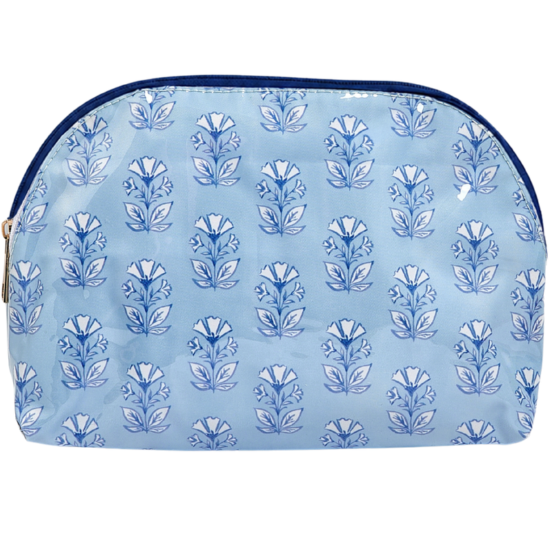 Clear Coated Pouch - Appliqué