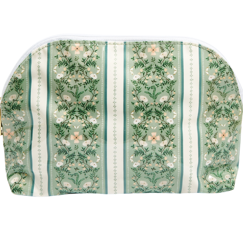Clear Coated Pouch - Appliqué