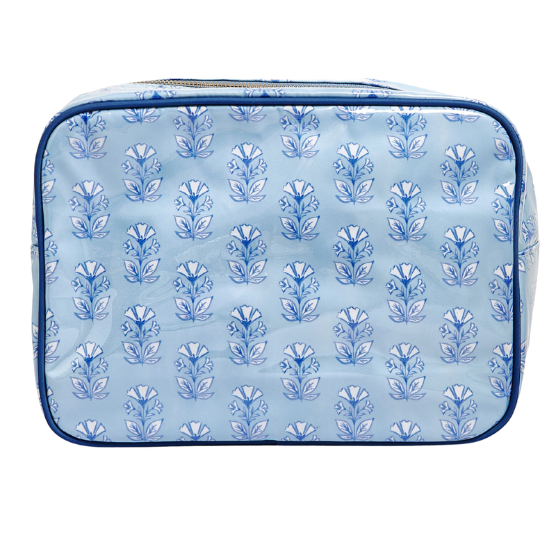 Clear Coated Pouch - Appliqué
