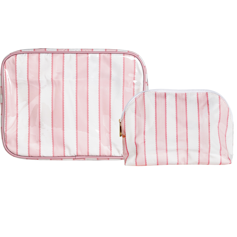 Clear Coated Pouch - Appliqué