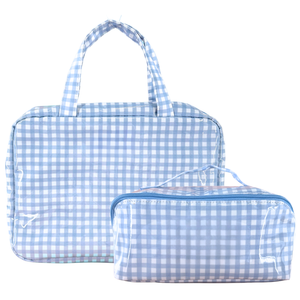 Coastal Clear Coated Travel Set