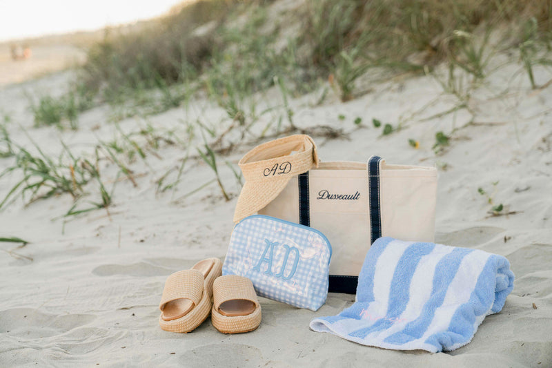 Coastal Clear Coated Pouch