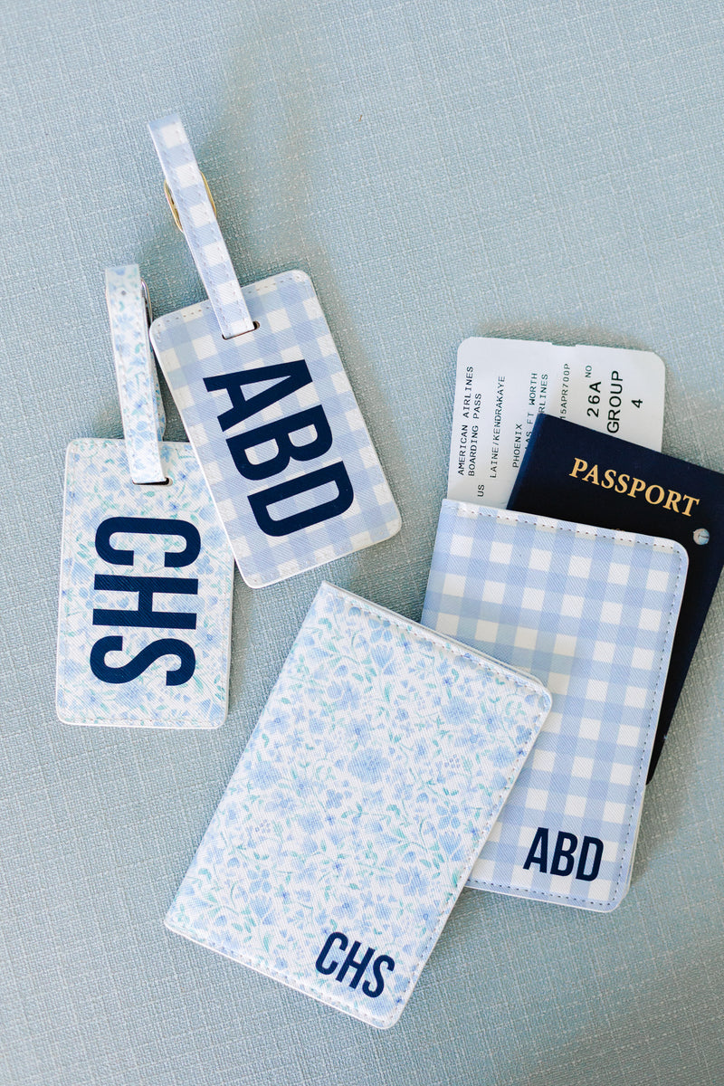 Coastal Luggage Tag & Passport Holder Set
