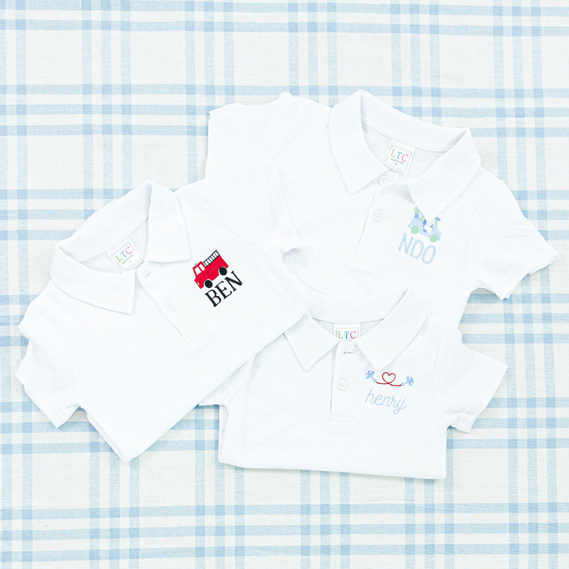 Toddler Short Sleeve Polo - Solid