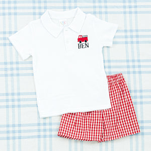 Toddler Short Sleeve Polo - Solid