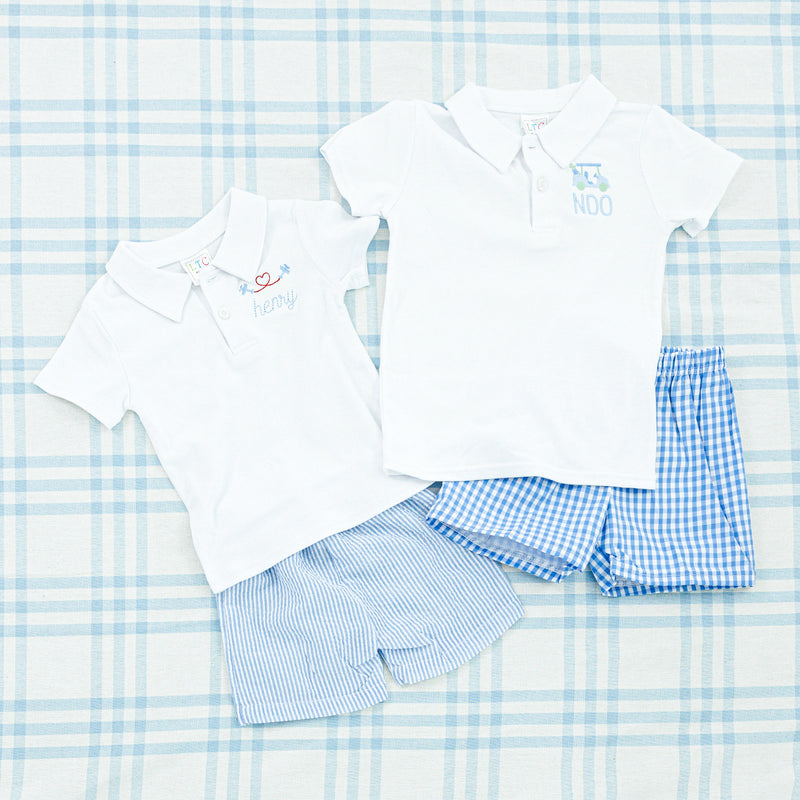 Toddler Short Sleeve Polo - Solid