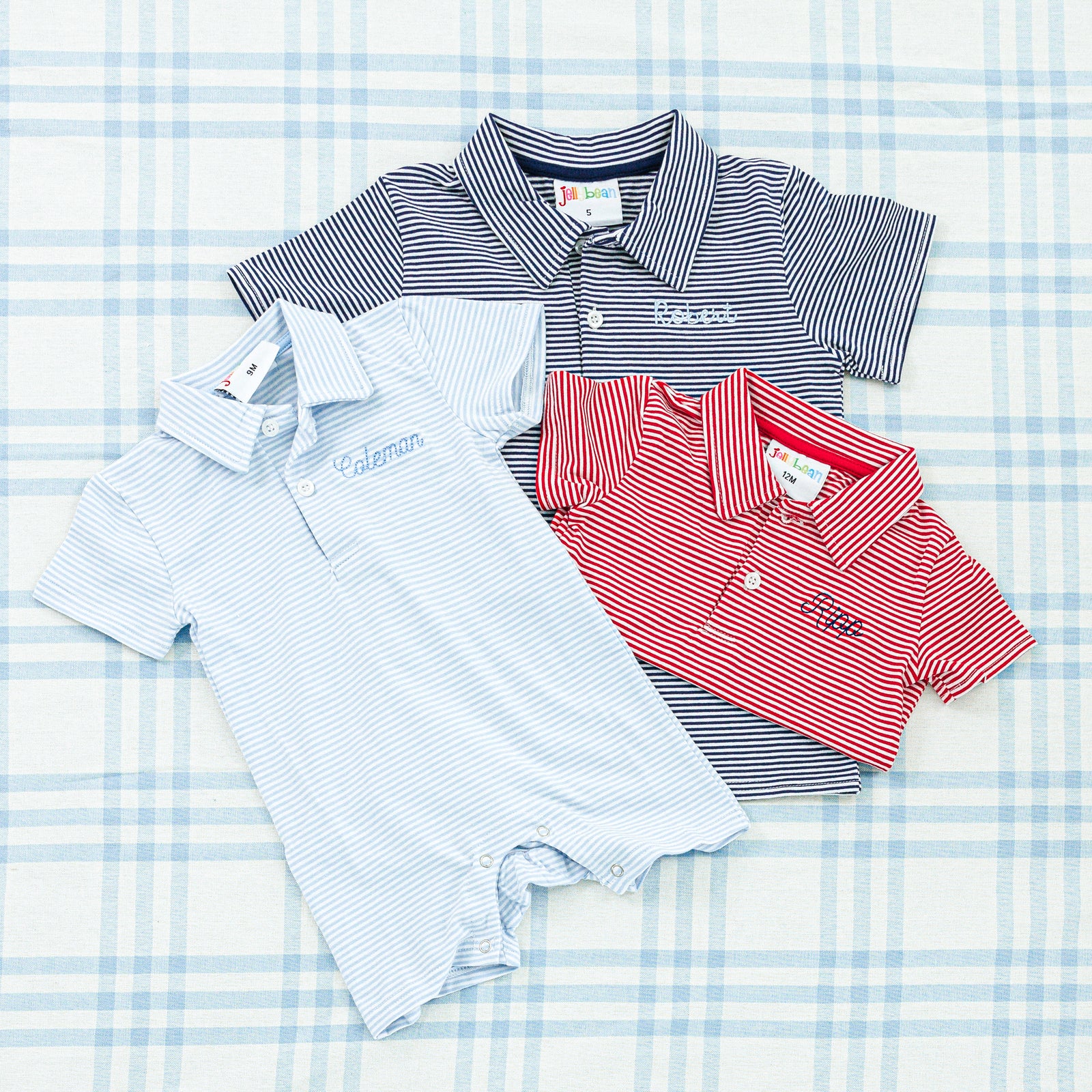 Toddler Short Sleeve Polo - Striped