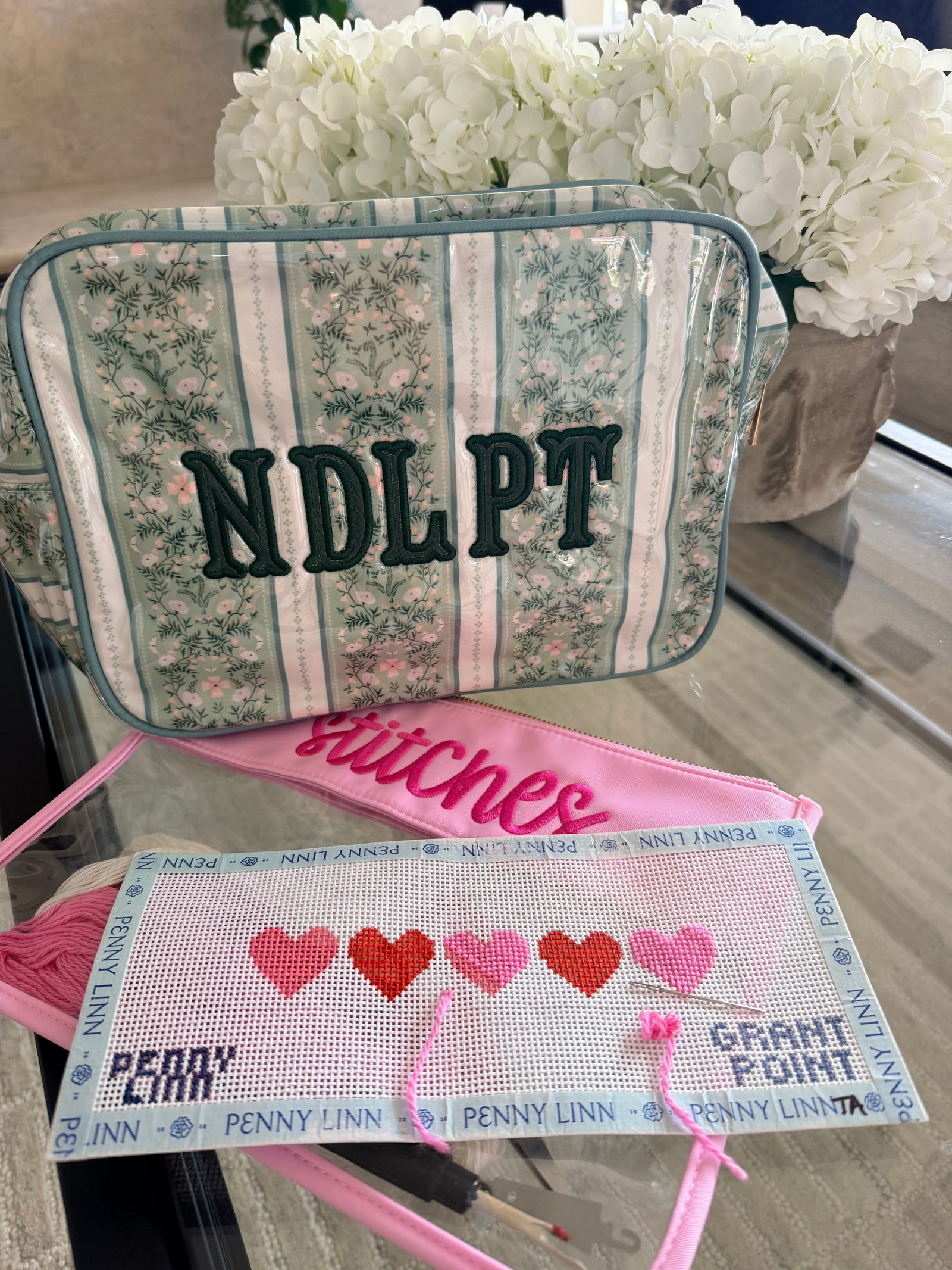 Needlepoint XL Project Pouch