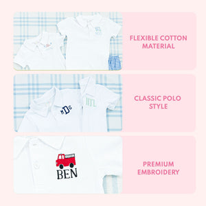 Toddler Short Sleeve Polo - Solid