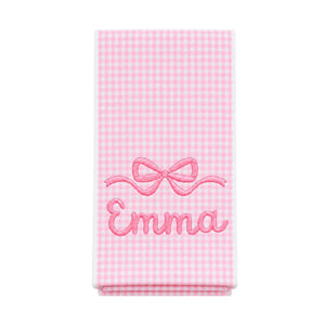 Checkered Burp Cloth