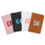 A group of passport holders are customized with colorful monograms.