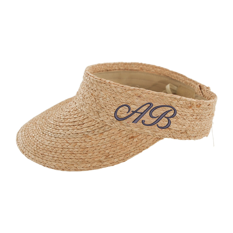 Palmetto Straw Visor