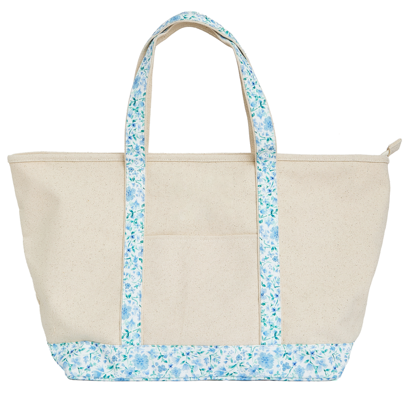 Floral Canvas Tote
