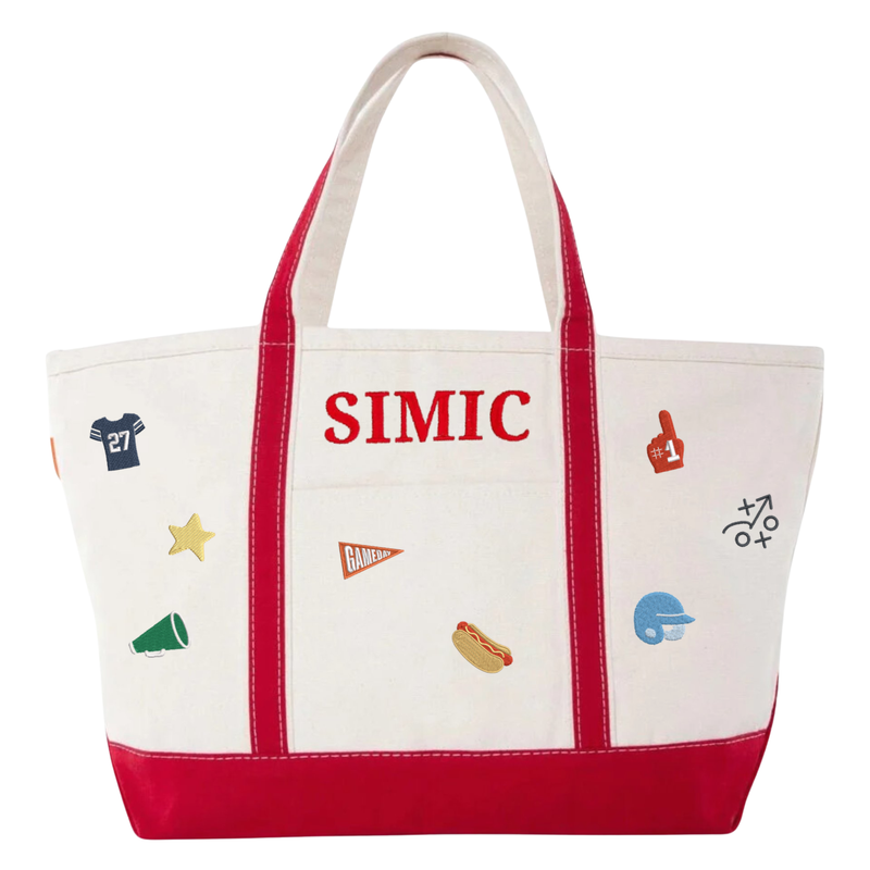Gameday Icon Canvas Tote