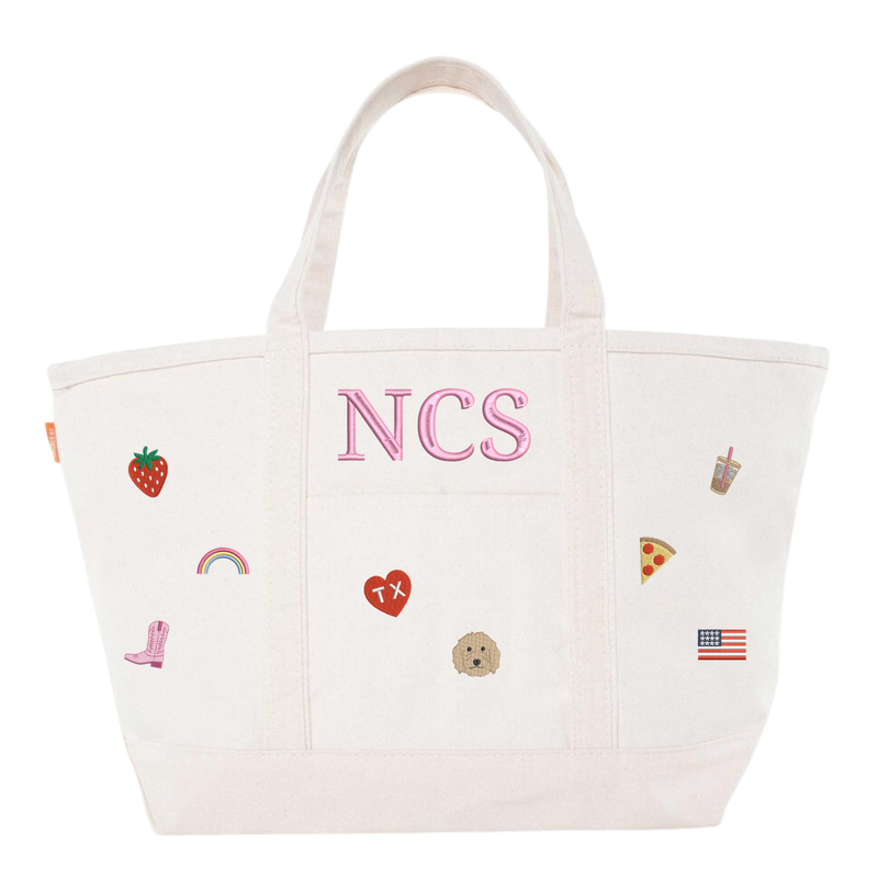 Favorite Things Custom Canvas Tote
