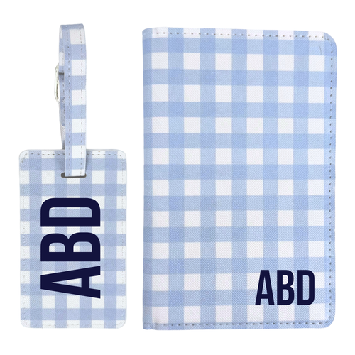 Coastal Luggage Tag & Passport Holder Set