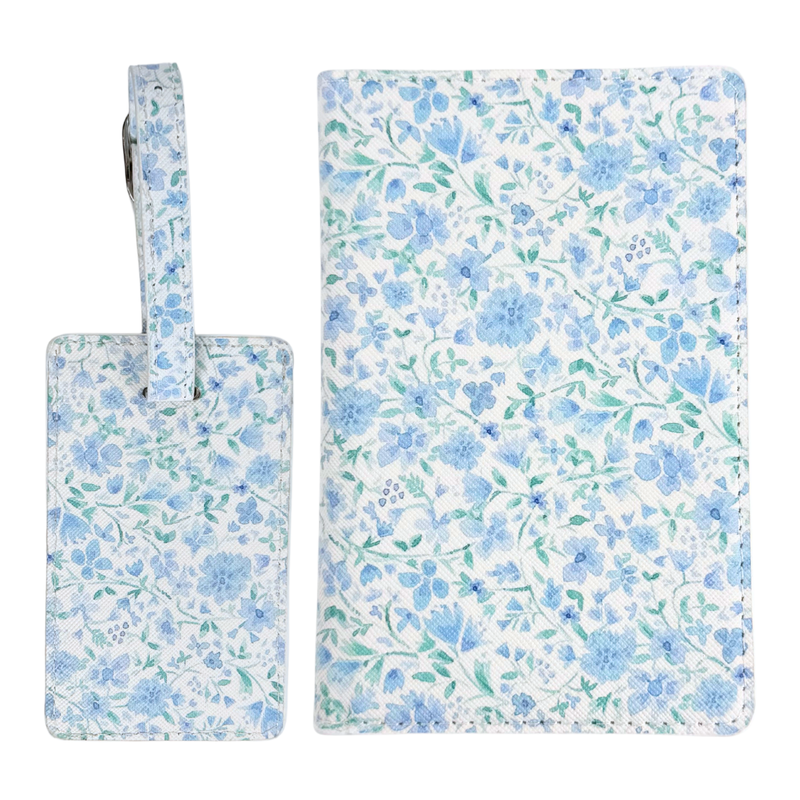 Coastal Luggage Tag & Passport Holder Set