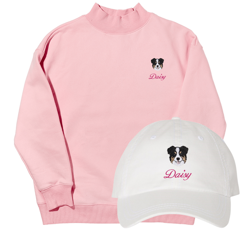 Dog Mom Mockneck & Icon Baseball Hat