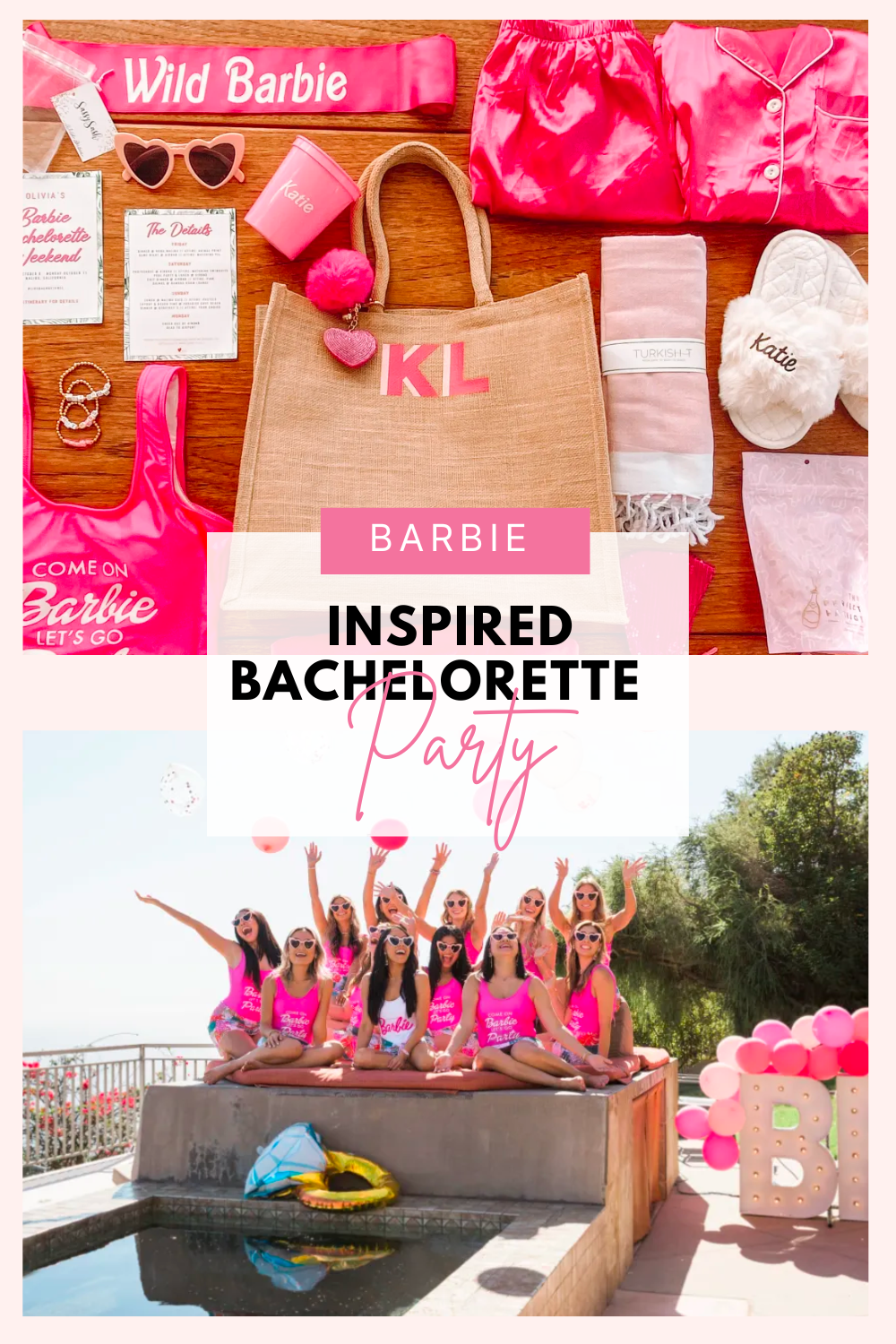 Bachelorette Party Tote Bag | Barbie Bachelorette | Come on Barbie Lets  Bach Party