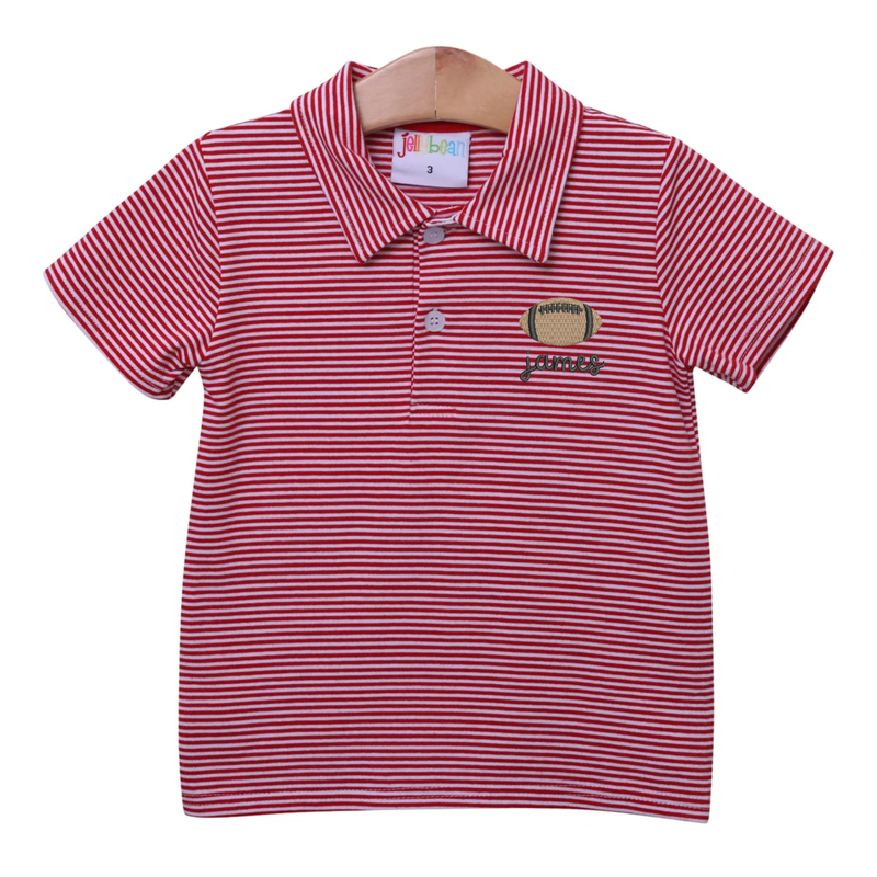 Toddler Short Sleeve Polo - Striped