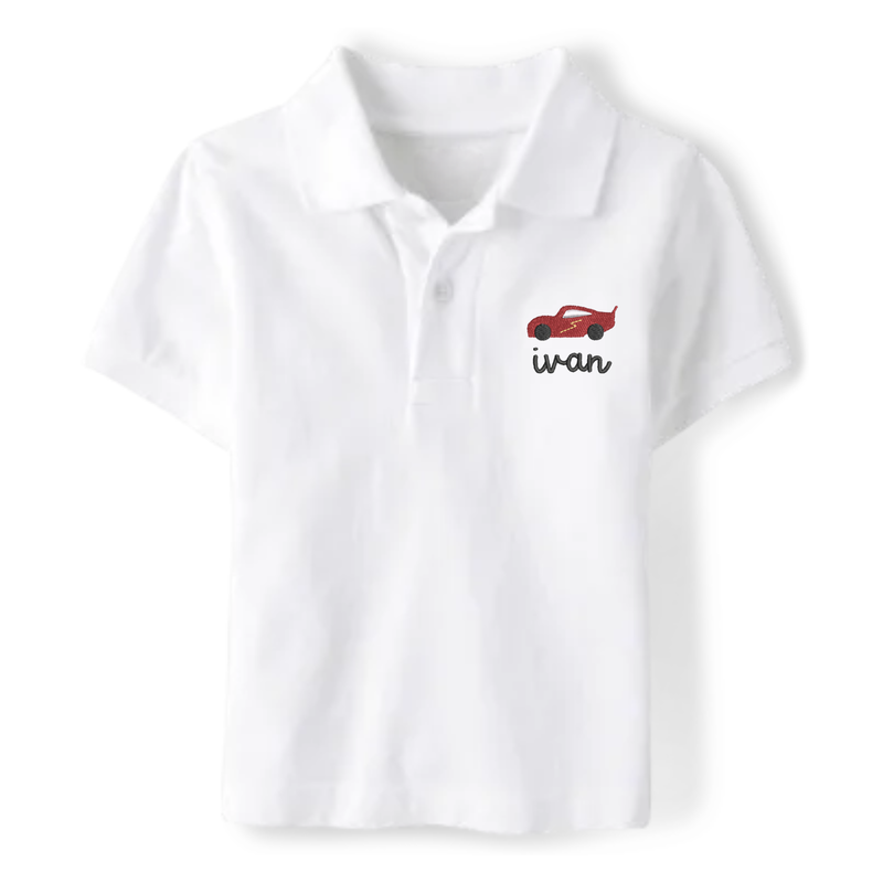 Toddler Short Sleeve Polo - Solid