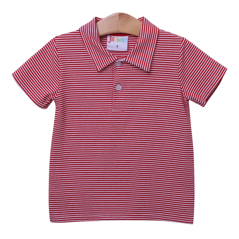 Toddler Short Sleeve Polo - Striped