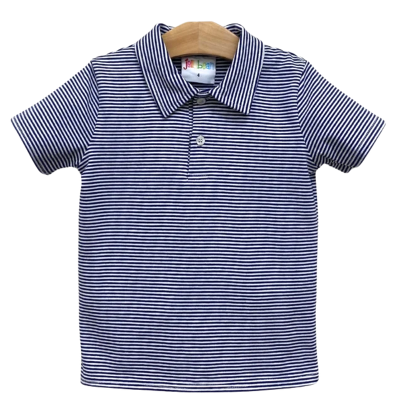 Toddler Short Sleeve Polo - Striped