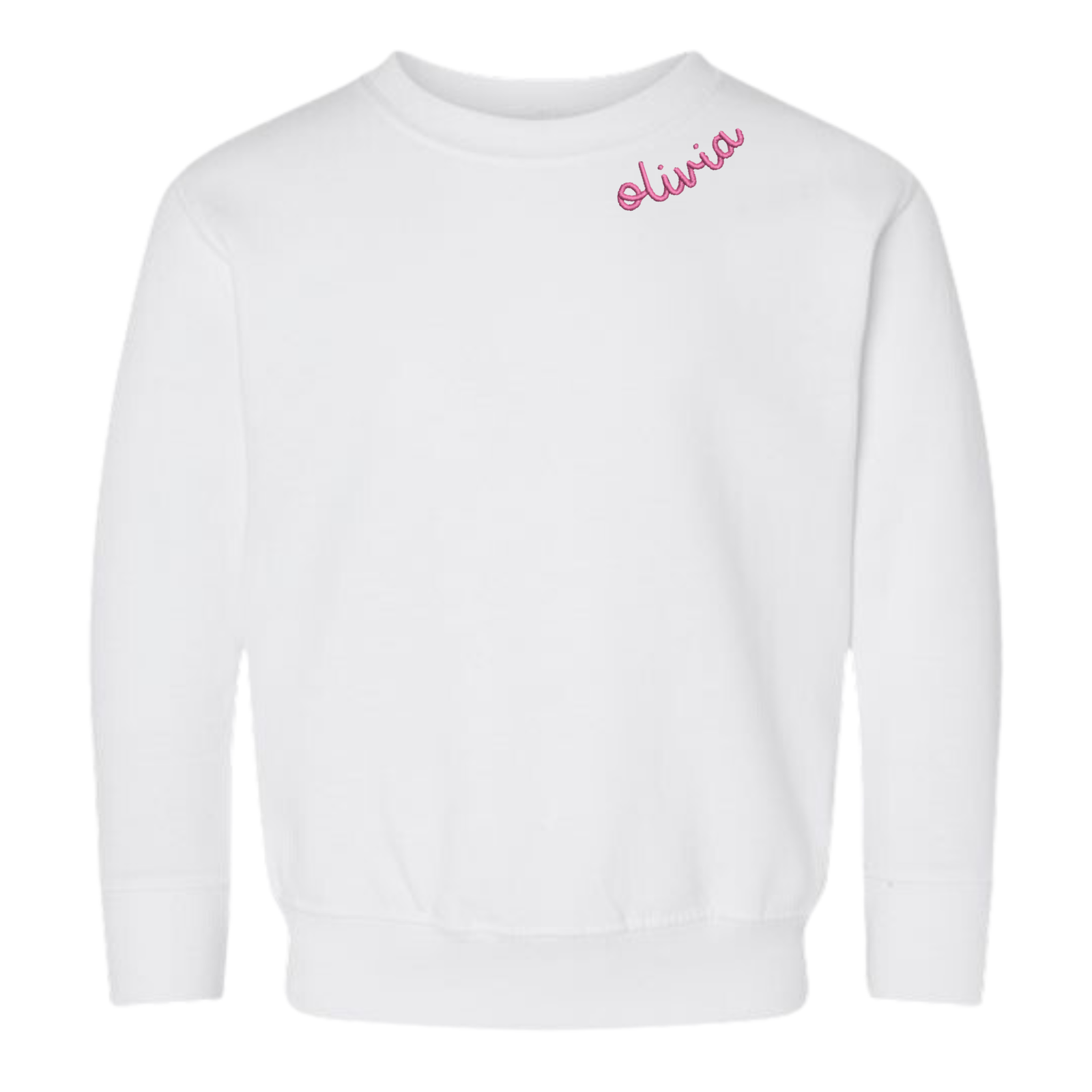 Toddler Sweatshirt - Collar Name