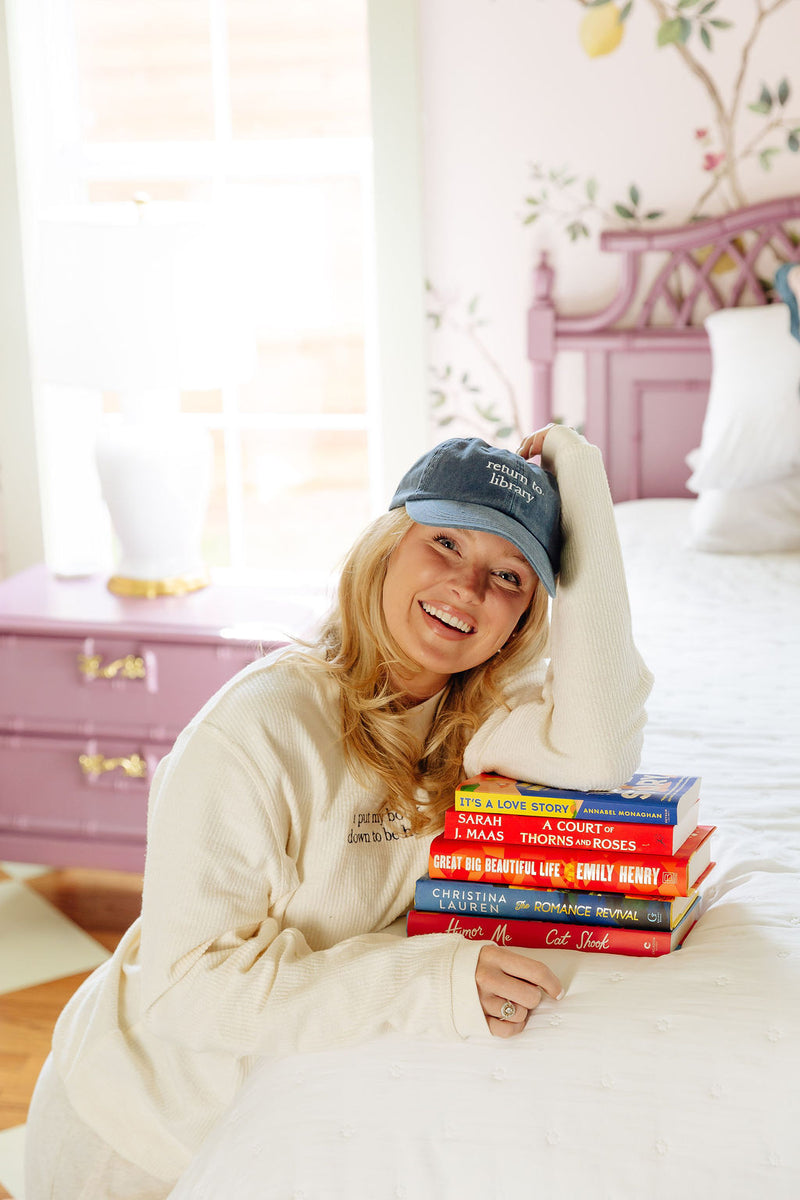 Book Lover Baseball Hat