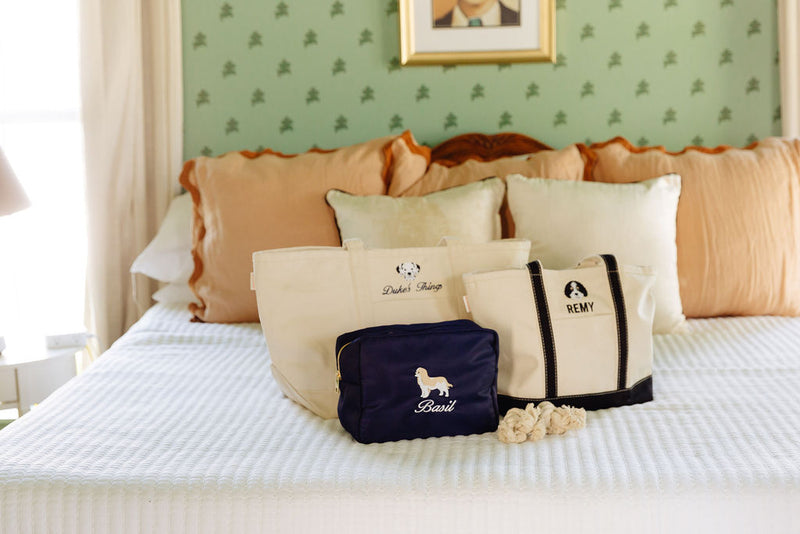 Icon Canvas Tote & Pet Icon Pouch 