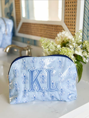 Clear Coated Pouch - Appliqué