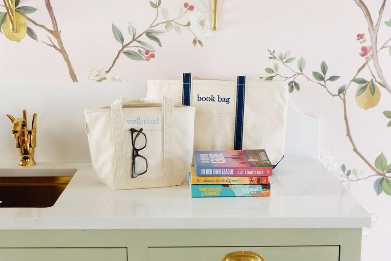 Book Lover Canvas Tote