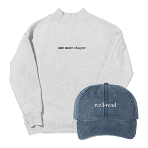Book Lover Mockneck & Hat