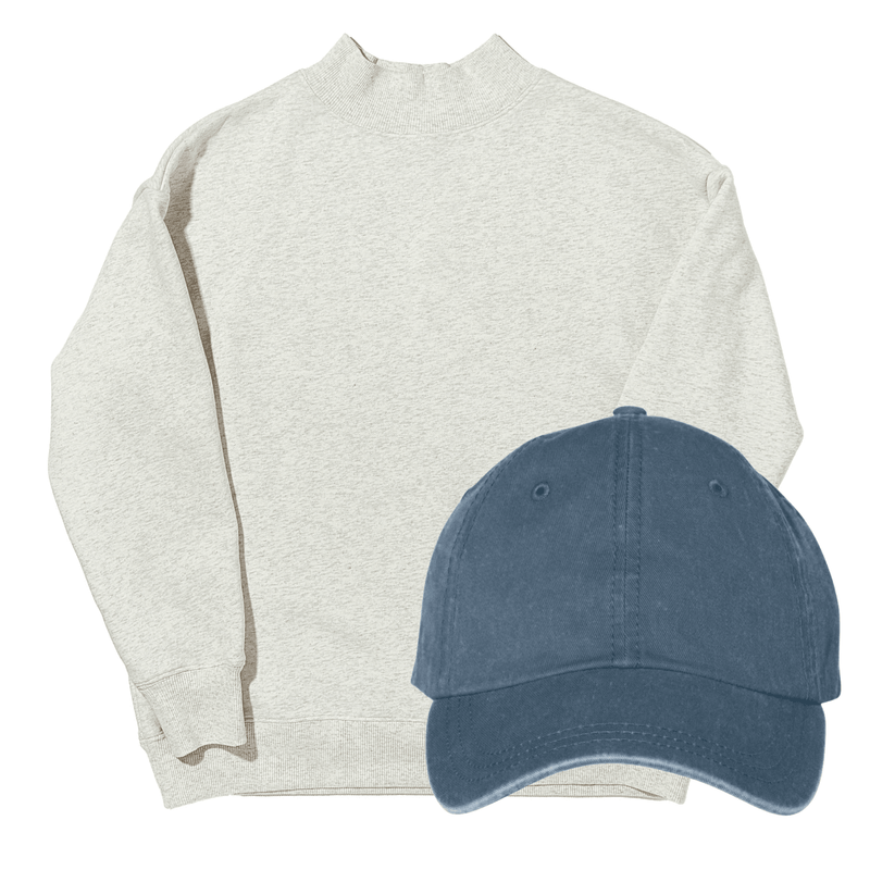 Book Lover Mockneck & Hat