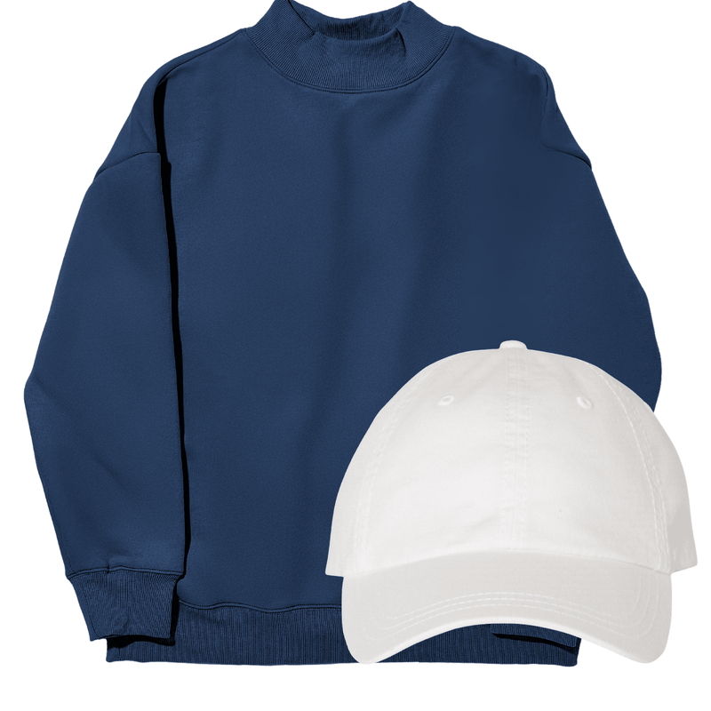 Book Lover Mockneck & Hat