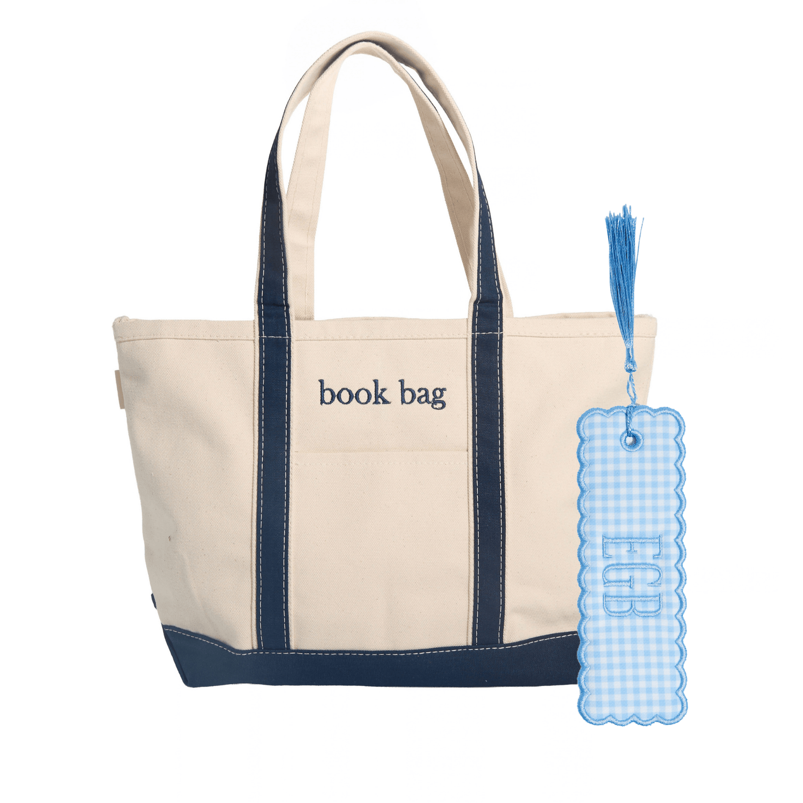 Book Lover Tote & Bookmark