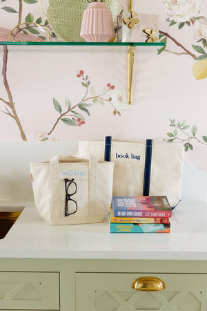 Book Lover Tote & Bookmark