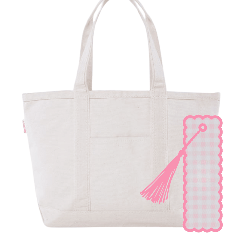 Book Lover Tote & Bookmark
