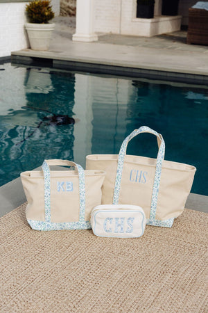 Canvas Pouch with Applique