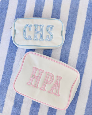 Canvas Pouch with Applique