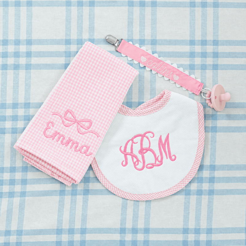 Checkered Burp Cloth
