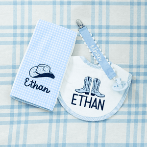Checkered Burp Cloth
