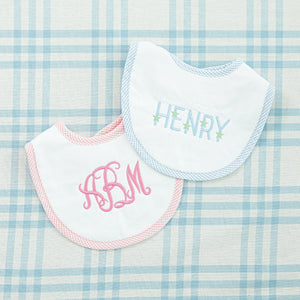 Checkered Trim Bib